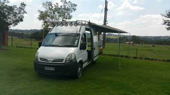 Nissan Interstar ready to go camping