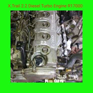 NISSAN X-TRAIL 2.2 DIESEL ENGINE R17000