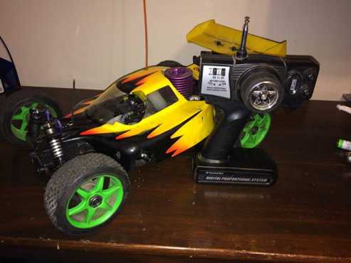 Nitro RC car