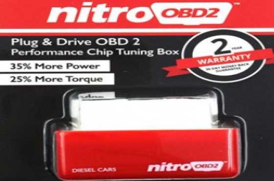 NitroOBD2 PERFORMANCE CHIP TUNING BOX FOR TURBO DIESEL ENGINE CARS (Product Code CAD028)