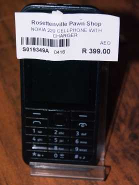 Nokia 220 Cellphone S019349A Rosettenvillepawnshop