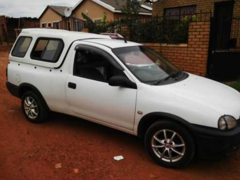 Non running Opel corsa bakkie for sale