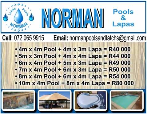 Norman Pools and Thatch