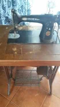 Nostalgic old Singer sewing machine Table model