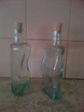 Novelty glass bottles