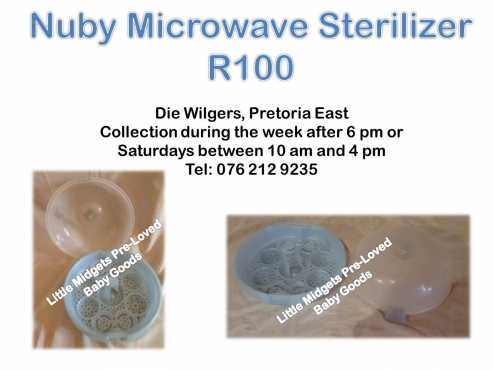 Nuby Microwave Sterilizer - Please whats app during office hours