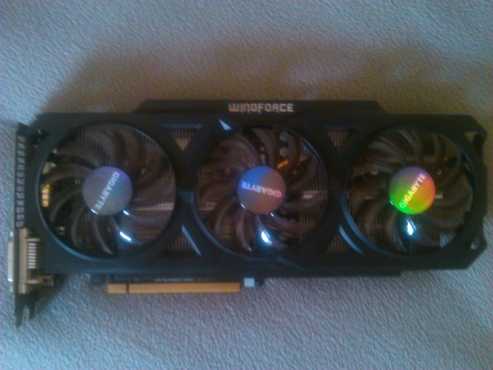 Nvidia Gigabyte GTX 760 windforce 3x 2 GIG 256 bit GDDR5