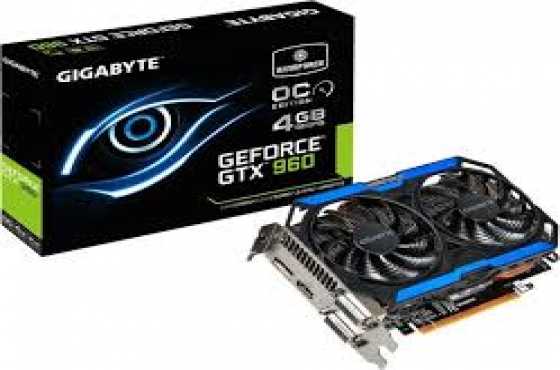 Nvidia Gigabyte GTX 960 4GB OC Windforce BRAND NEW (3 year warranty)