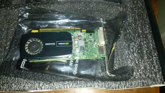 Nvidia Quadro 600 1 Gig Graphics card for sale.