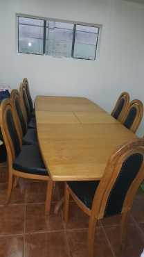 Oak Dining Room Table