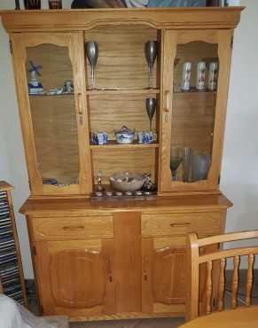 oak Dinning room set