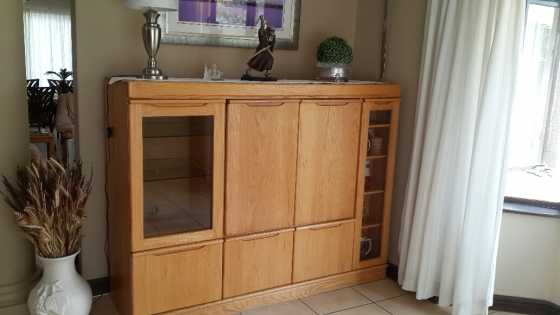 Oak TV Cabinet