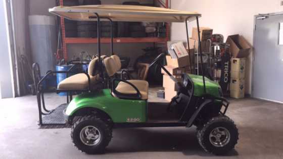 Off Road Edition EZ GO Golf Cart