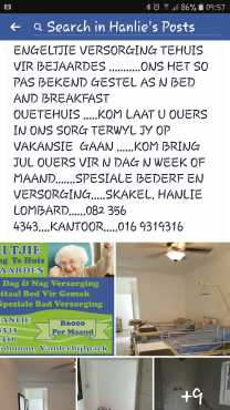 old age home care engeltjie versorging tehuis vir bejaardes vanderbijlpark