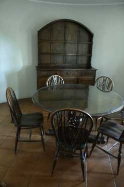 Old Solid Oak Dining Room suite