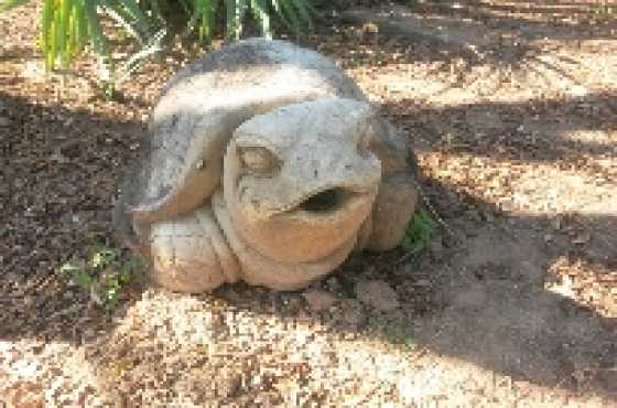 old turtle statue