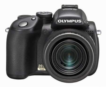 OLYMPUS SP570 UZ Black 10.0 MP 2.7 230K LCD 20X Optical Zoom 26mm Wide