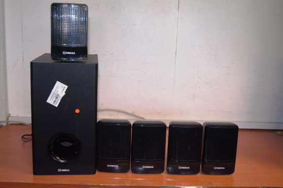 Omega 5.1 Speakers S020601A Rosettenvillepawnshop