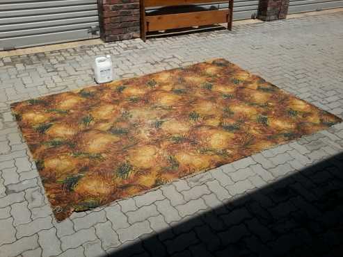 One carpet (orangegreen) for sale