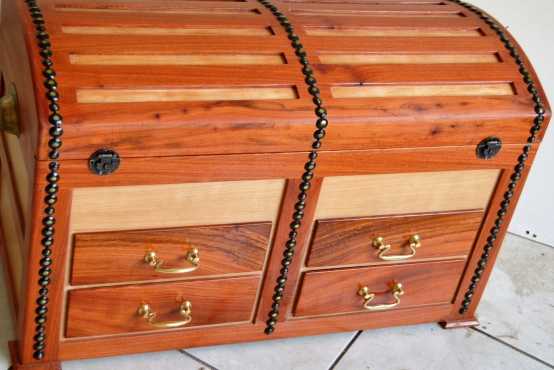 One of a kind hand made treasure chest