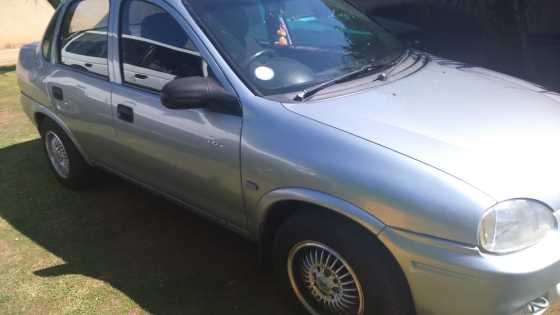 Opel Corsa 4 door Classic, very good condition and very light on fuel  R32500  0842535793