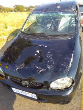 Opel corsa lite as is papers and license disc in order. Just took out the rims