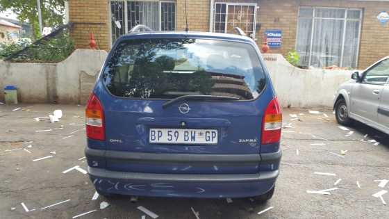 opel zaferi 7 seater van nd family car 1.8...R.45000 cash.