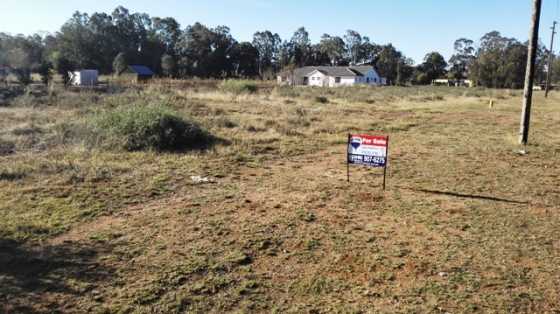 Open land for sale