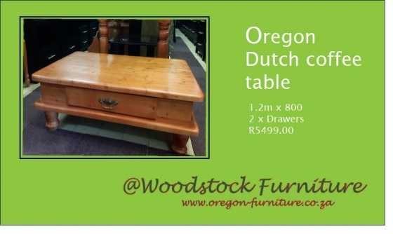 Oregon dutch coffee table