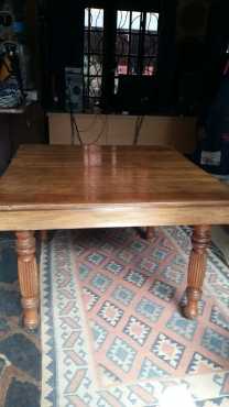 Oregon Pine table for sale. Good condition.