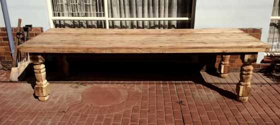 Oregon Table, Recovered Wood