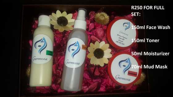 ORGANIC FACIAL PRODUCTS (GERMOSA)