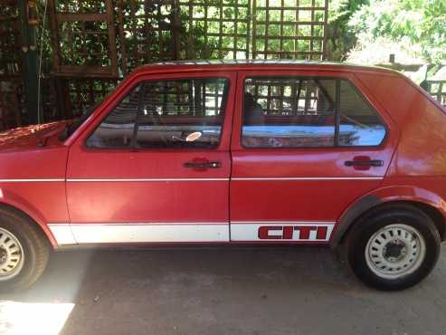 Original red and white citi golf