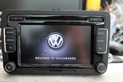 Original VW 7Inch Touchscreen Radio RCD510