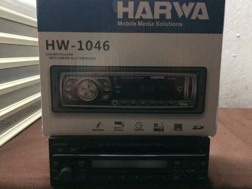 Original VW radio and code with Harwa front Loader