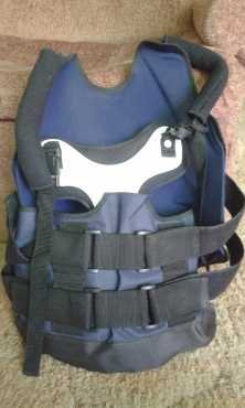 Orthopaedic bodyback brace.