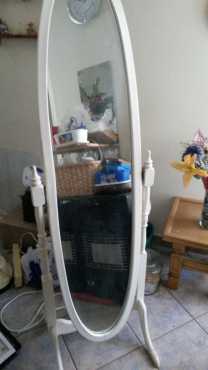 Oval Standing Mirror