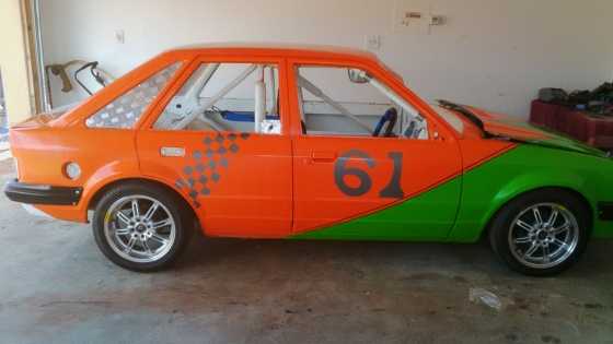 oval track racing car