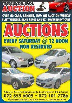 Over 50 vehicles on Auction