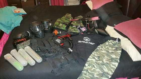 Paintball Equipment 2 of everything