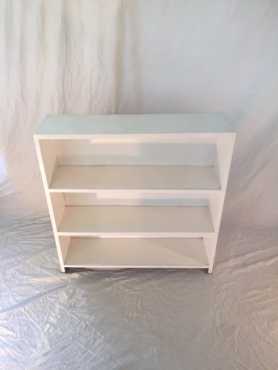 Painted 4 Shelf Pine Bookshelf