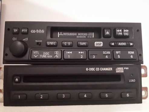 Pajero Radio amp 6 Disc Changer