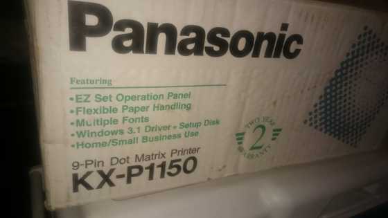 Panasonic 9-Pin Dot Matrix printer (KX-P1150)