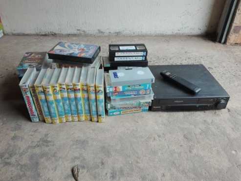 Panasonic DVD player and DVD039s for sale