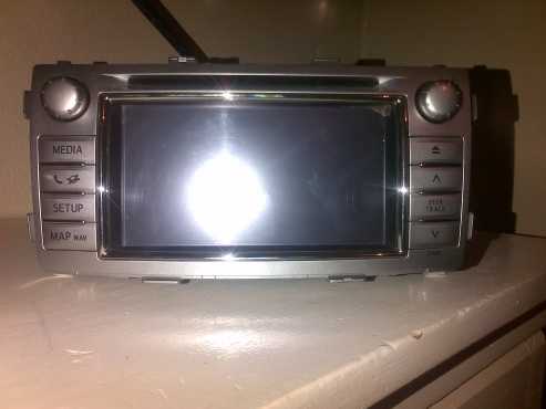 panasonic toyota hilux radio,cd,nav,full touch