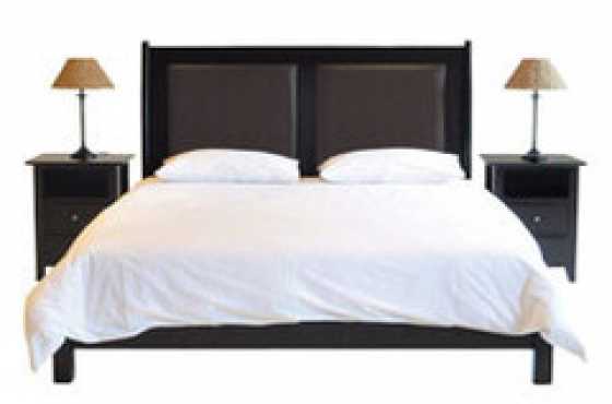 Paris leather Bed  Available at Woodnbeds Internet Business cc in all sizes