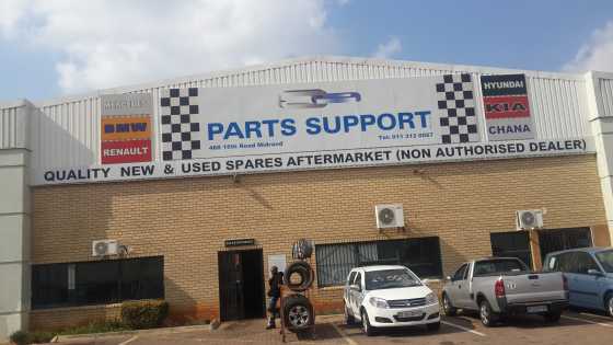 Parts and Spares Support