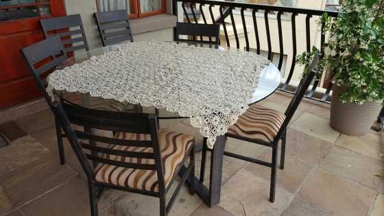 PATIO Dining table amp 6 Chairs