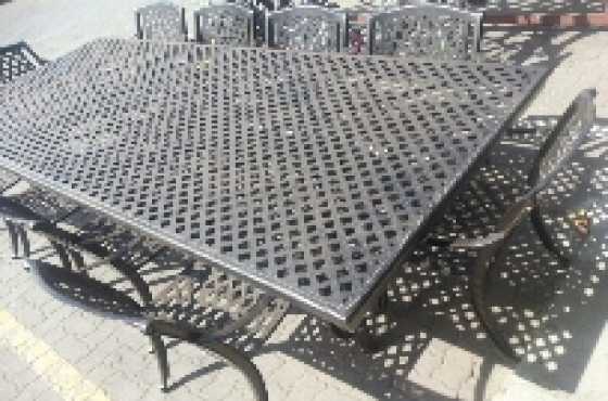 Patio set metal 10 Seater for sale