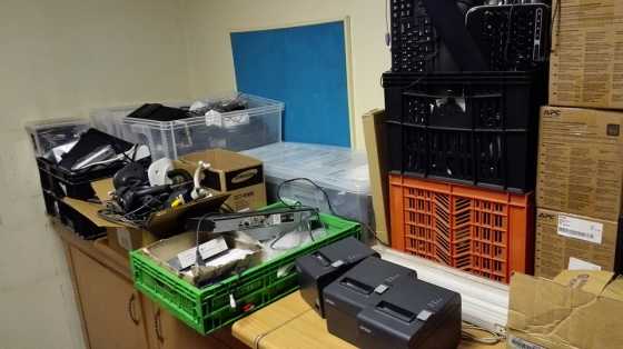 pc039s, pabx phone039s, hardrives, IT Equipment, etc